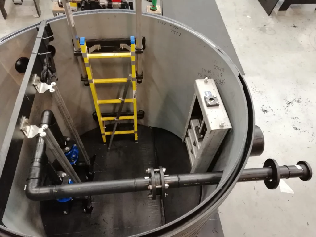 HDPE Lassen binnenkant put 2