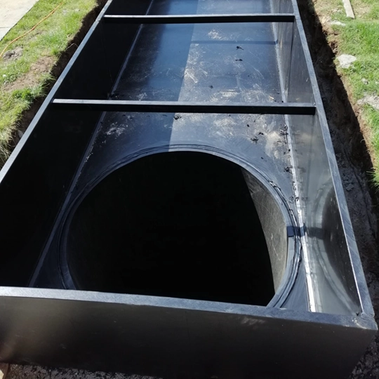 HDPE maatwerk basin